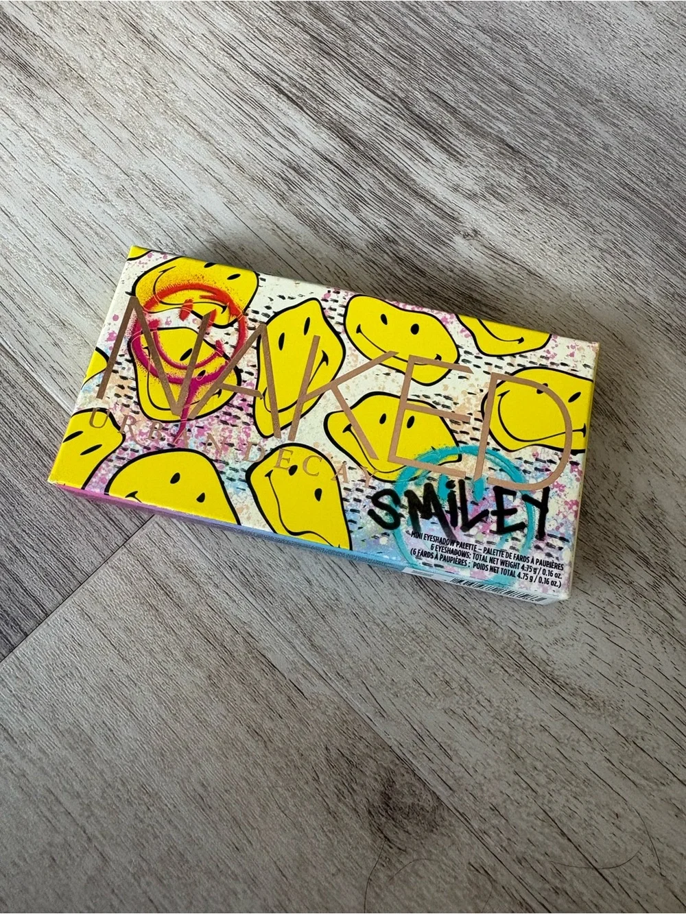 Urban Decay Smiley Naked Mini Eyeshadow Palette NEW